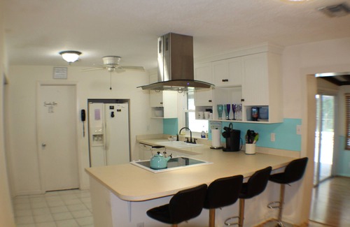 Melbourne House | Secluded Florida Home House w Screen Room Heated Pool