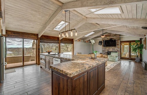 Solon Mills House | Secluded Fox Lake Paradise: 15 Acres, Hot Tub, Game Room, Trails. Sleeps 10-16