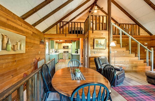 Garden Valley Cabin | Secluded Garden Valley Cabin w/Deck & Views!