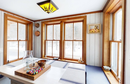 Wardsboro House | Secluded home with fast WiFi, wood stove, electric fireplace, & great location