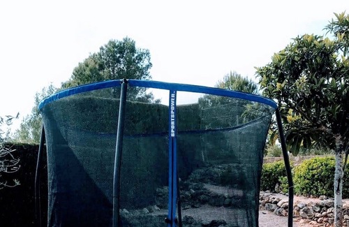 Masllorens Villa | Secluded house with pool, barbecue, fireplace, a. a., swings and game tracks.