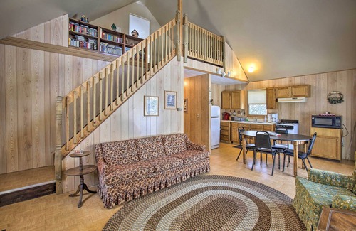 Irons Cabin | Secluded Irons Cabin w/5-Acre Yard, Deck, Grill!