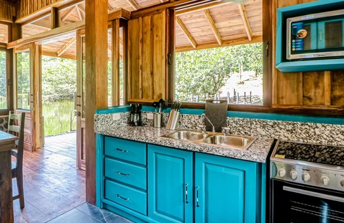 Penas Blancas Cabin | Secluded Lakefront Home w/Free WiFi, Water Views, Hammocks, Cable, & more