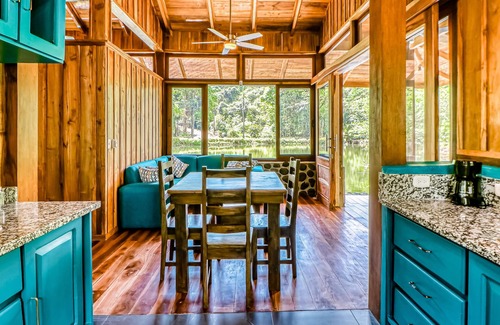 Penas Blancas Cabin | Secluded Lakefront Home w/Free WiFi, Water Views, Hammocks, Cable, & more