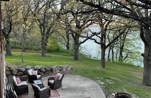 Jackson Cabin | Secluded Lakefront Lodge in Iowa's Great Lakes