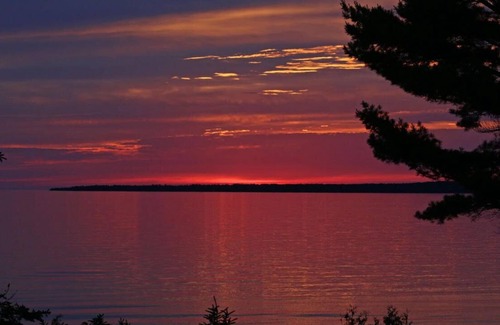 Beaver Island House | Secluded location with your own private beach