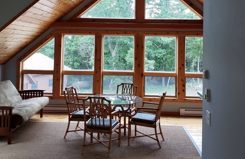 Beaver Island House | Secluded location with your own private beach