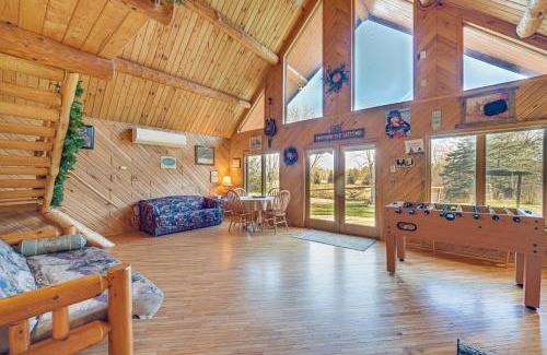 Finlayson House | Secluded Log Cabin Less Than 1 Mi to Munger State Trail!
