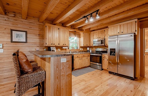 Jenkinsville Cabin | Secluded Log Cabin on Lake Monticello
