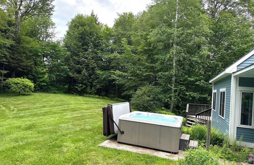 Waitsfield House | Secluded Mad River Valley Home with Hot Tub