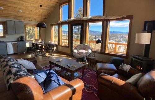Indian Mountain House | Secluded Modern Cabin On 10 Acres Tarryall Creek