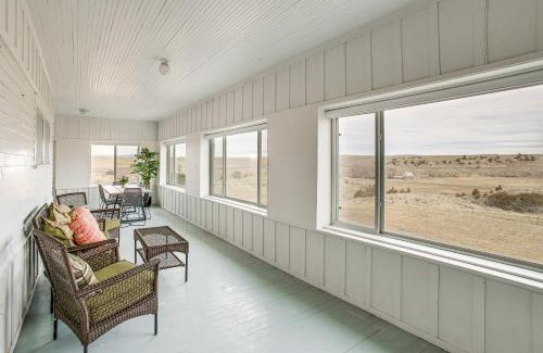 Golden Valley County House | Secluded Montana Getaway with Fire Pit and Views!