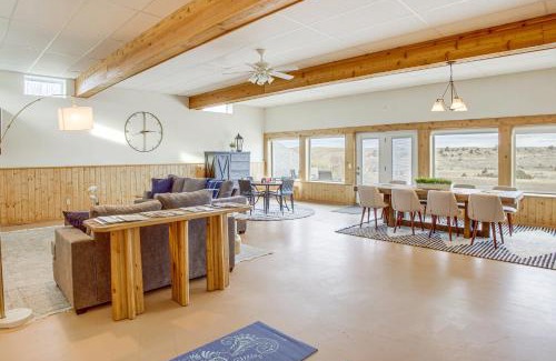 Golden Valley County House | Secluded Montana Getaway with Fire Pit and Views!