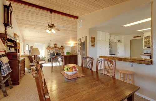 North Fork House | Secluded Mountain Hideaway < 8 Miles to Bass Lake!