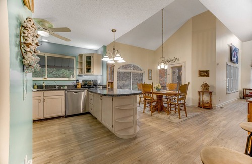 Whittier House | Secluded mountain home on 2 acres w/fireplace, deck & firepit