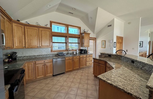 Colington House | Secluded Oceanside - Amazing Ocean Views,Elevator , Heated Pool, Hot Tub!