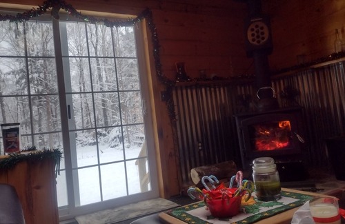 Forestport Cabin | Secluded off-grid cabin in the Adirondacks with hot tub close to Old forge