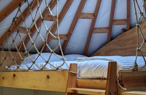 Sears Other | Secluded Off-Grid Yurt with Forest Views Near Trails in Sears, Michigan