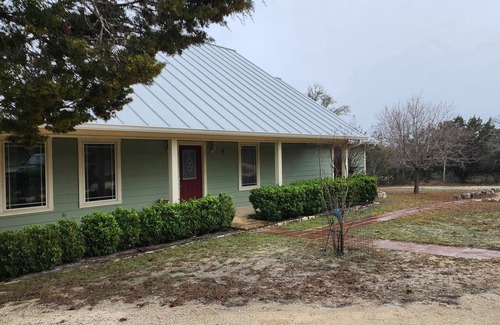 Comfort House | Secluded pet friendly hill country home on 7 acres.