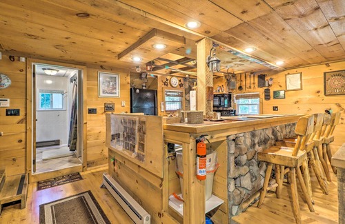 Kunkletown Cabin | Secluded & Quiet Pocono Mountain Cabin w/Hot Tub!