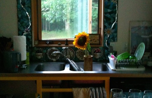 Cornwall Bridge House | Secluded retreat, 13 acres, solar, pool, river views, pet & child friendly