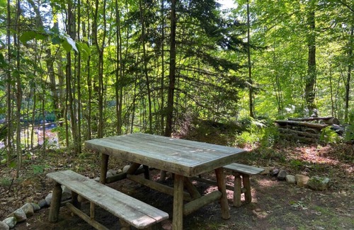 Hopkinton Cabin | Secluded River Overlook Cabin on 160 acres