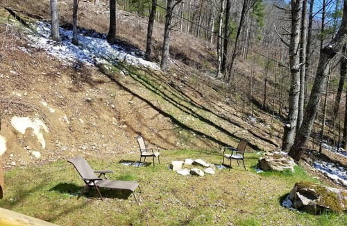Hot Springs Cabin | Secluded Romantic Cabin with Hot Tub and Pet Friendly