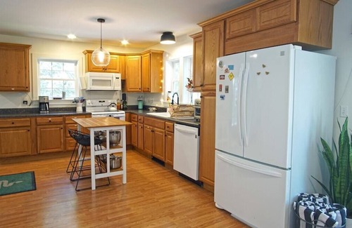 Margaretville House | Secluded Streamside Home w/Hot Tub