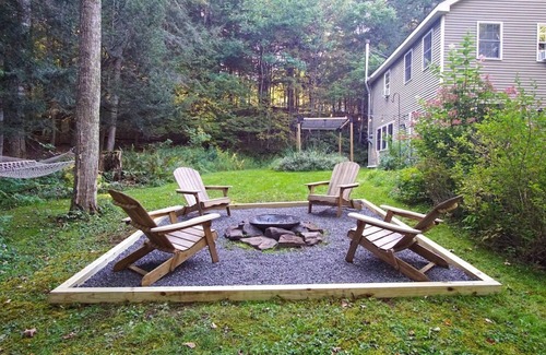 Margaretville House | Secluded Streamside Home w/Hot Tub