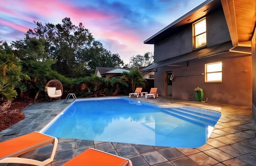 Bay Crest Park House | Secluded Tampa Retreat, Private Pool + Backyard