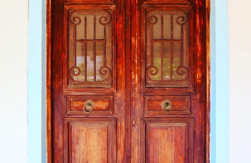 Amaniou Villa | Secluded traditional greek house with pool, sleeps 4+2,panoramic views of sunset