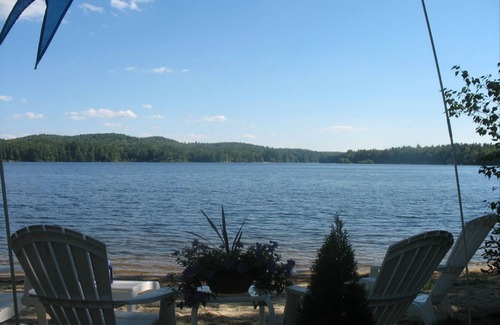 Rindge House | Secluded Vacation Home with direct lake frontage on Contoocook Lake in NH