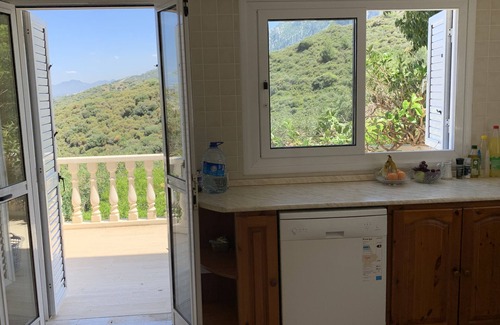 Edremit Villa | Secluded Villa with Stunning Sea and Mountain Views with Private Pool