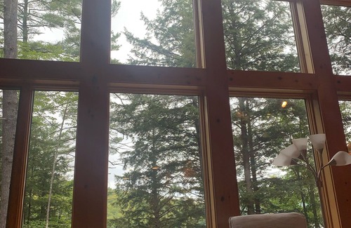 Porter House | Secluded waterfront cabin in Porter Maine