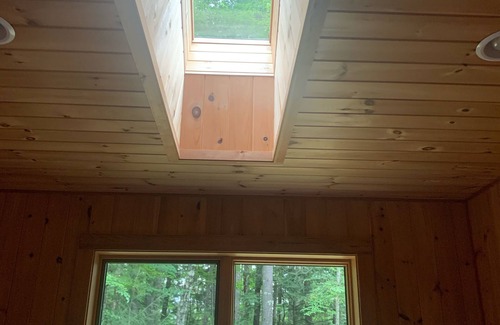 Porter House | Secluded waterfront cabin in Porter Maine
