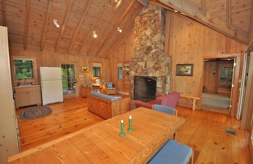 Holderness Ski Chalet | Secluded Waterfront Chalet