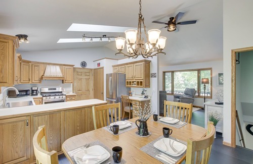 Pine River House | Secluded Wautoma Home w/Fire Pit!