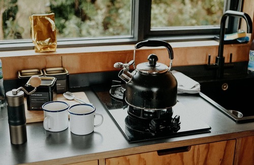 Cheshire West and Chester Cabin | Secluded Woodland Romantic Off-Grid Cabin With Firepit