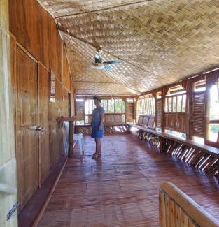 Pulot House | Second Floor Air-conditioned Room on Family Hut Bamboo House