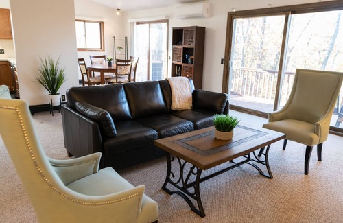 Rockford Condo | Second floor condo with views of the lake, walking trails & shared garage