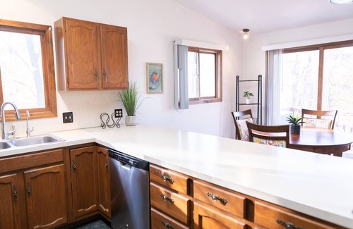 Rockford Condo | Second floor condo with views of the lake, walking trails & shared garage