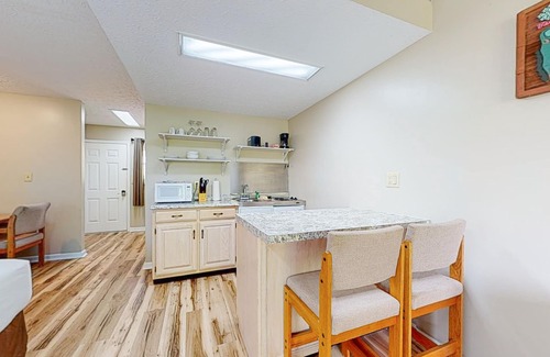 Baneberry Apartment | Second-floor, dog-friendly studio with gym & golf view - walk to Douglas Lake