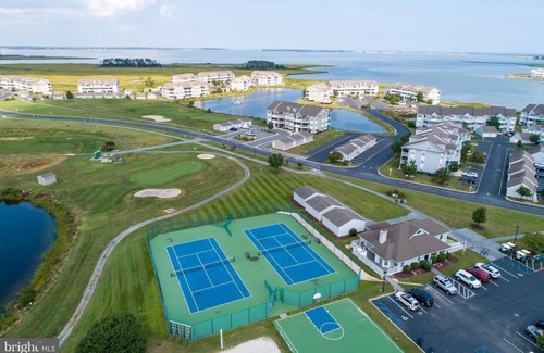 Ocean View Condo | Second story condo with beautiful and relaxing views of Indian River Bay!