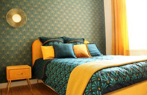 Hochfeld Apartment | SECRET HIDEAWAYS zentrales NewYork-Designapartment mit 2 Betten nahe Messe l Flughafen