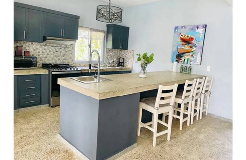 Sosua Villa | Secure Luxury Villa 10 min Walk to Beach Saltwater Pool Rooftop Views