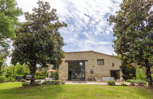 Gontaud Villa | Secure private heated pool, games room, view. Walk to historic town, restaurants