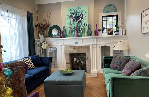Mapleton/Fall Creek House | Secure Solitude Room for Women-Perfect for Traveling Nurses, Professionals, Moms