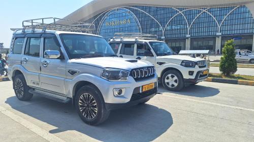 Pokhara Boat Rental | Sedan cab car four wheel jeep