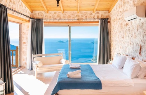 Demre House | Sedir ev with outside pool & heating indoor pool