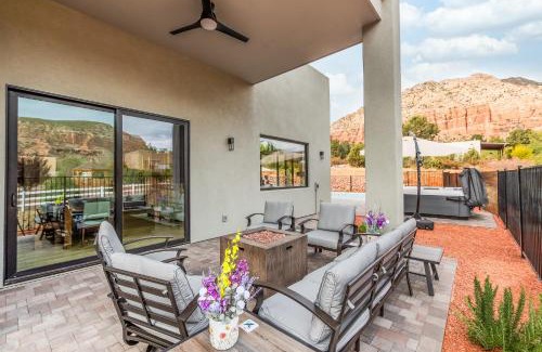 Sedona Villa | Sedona Sanctuary Luxury Home Pool & Spa